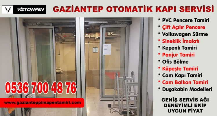 Gaziantep Otomatik Kapı Servisi